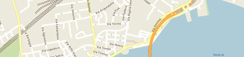 Mappa della impresa righi carlo e c snc a SASSARI