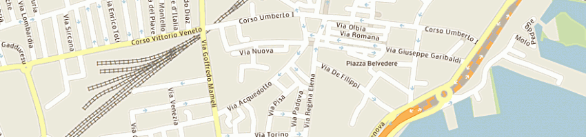 Mappa della impresa deriu salvatore a OLBIA