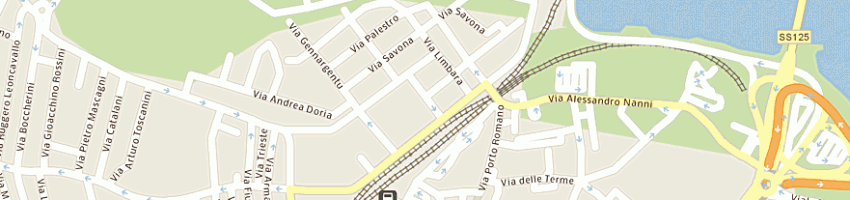 Mappa della impresa manca roberta a OLBIA