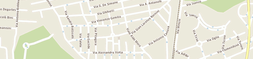 Mappa della impresa glamour di gala paola a OLBIA