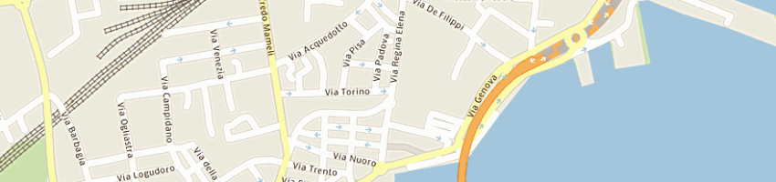 Mappa della impresa internet point malesa di silvia malesa a OLBIA