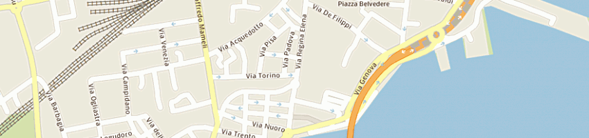 Mappa della impresa residence lu nibareddu a OLBIA