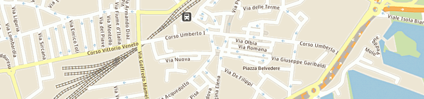 Mappa della impresa cagliophoto di cossu stefania a OLBIA