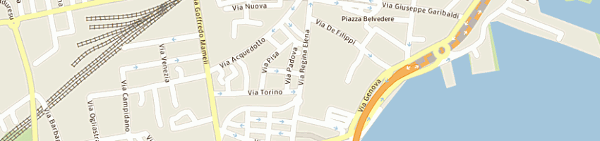 Mappa della impresa cicci sport srl a OLBIA