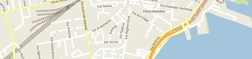 Mappa della impresa mery's sas di maria f derosas a OLBIA
