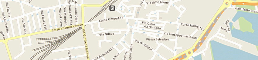 Mappa della impresa atlassib italia srl a OLBIA