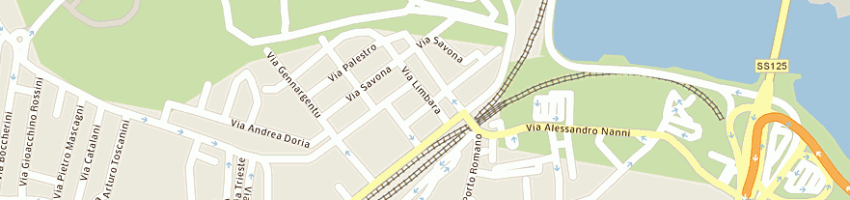 Mappa della impresa sanna pietro a OLBIA