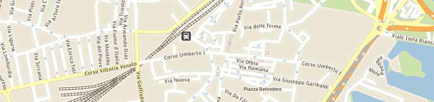 Mappa della impresa firinaiu mario e c snc a OLBIA