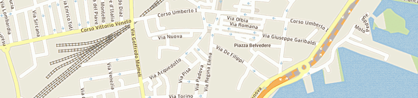 Mappa della impresa fideli tomaso a OLBIA