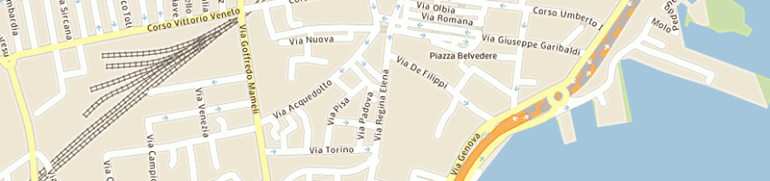 Mappa della impresa petta giovanni maria a OLBIA