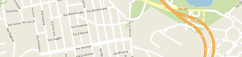 Mappa della impresa pileri francesco a OLBIA