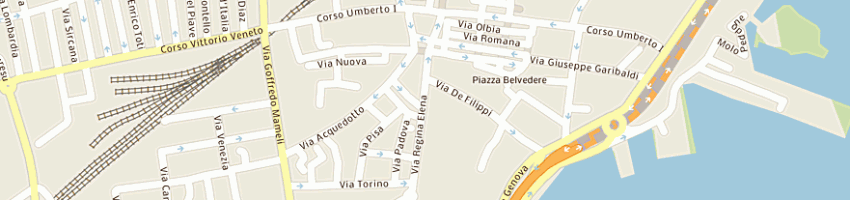 Mappa della impresa fadda mario a OLBIA