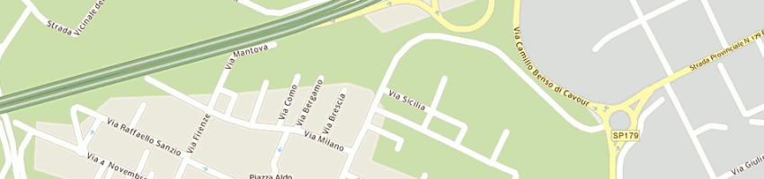 Mappa della impresa rebora impianti spa a GREZZAGO