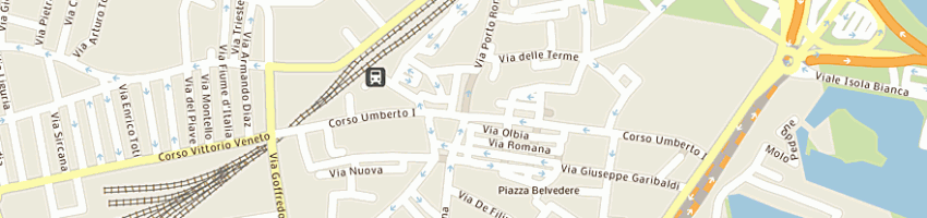Mappa della impresa olbia expo srl a OLBIA