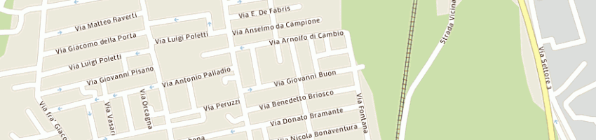 Mappa della impresa cfe snc di claudio finetti e c a OLBIA