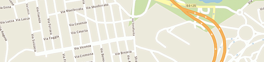 Mappa della impresa chessa francesco a OLBIA
