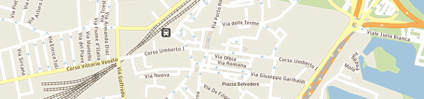 Mappa della impresa murgia antonio a OLBIA