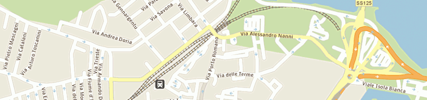 Mappa della impresa abc groupe srl a OLBIA