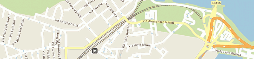 Mappa della impresa carassale mobili sas a OLBIA