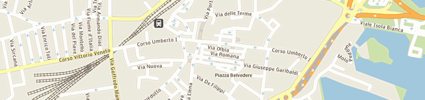 Mappa della impresa secchi salvatore a OLBIA