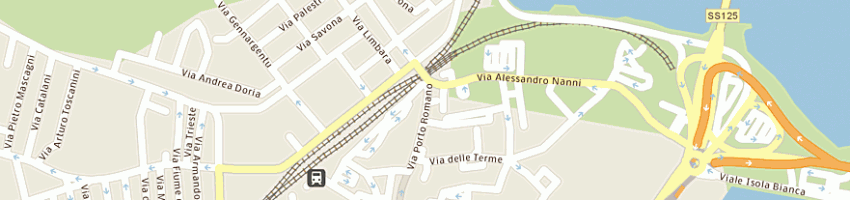 Mappa della impresa pintus mario a OLBIA