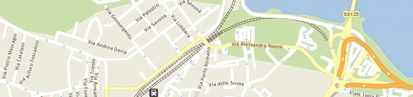 Mappa della impresa punto a snc a OLBIA