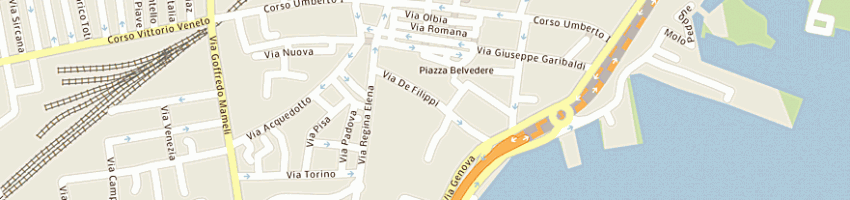 Mappa della impresa cactus di tansu antonella a OLBIA