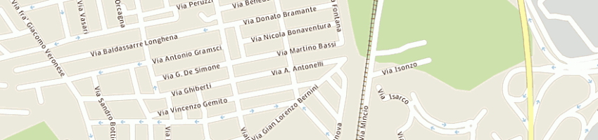 Mappa della impresa varrucciu antonio a OLBIA