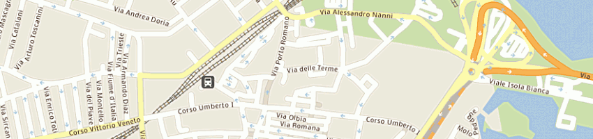 Mappa della impresa barbieri pietro giordano a OLBIA