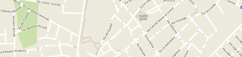 Mappa della impresa marchesi giuseppe a LODI
