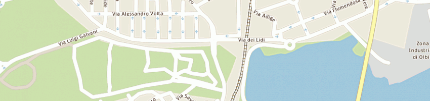 Mappa della impresa nautica fundoni srl a OLBIA