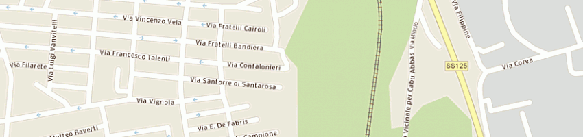 Mappa della impresa paolo di paola a OLBIA