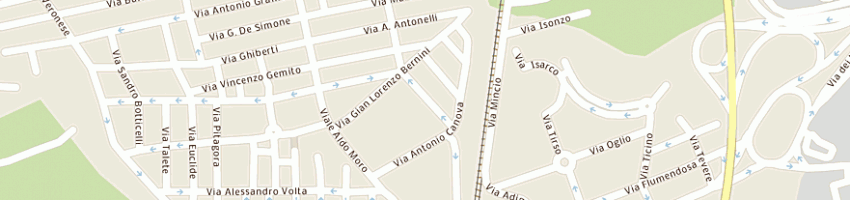 Mappa della impresa altergrafica a OLBIA