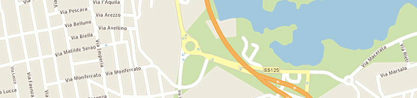 Mappa della impresa multisport di spano giovanni a OLBIA