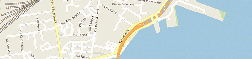 Mappa della impresa mondolbia srl a OLBIA