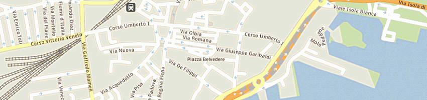 Mappa della impresa piredda antonio a OLBIA