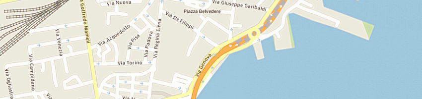 Mappa della impresa dominio immobiliare srl a OLBIA
