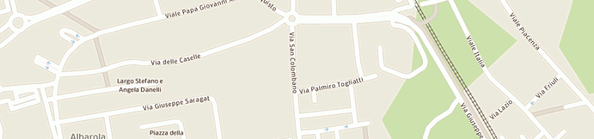 Mappa della impresa mas servizi quattro srl a LODI