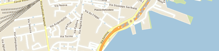 Mappa della impresa cadoni gian franco a OLBIA