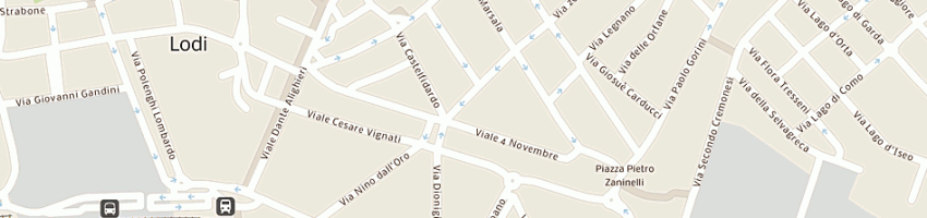 Mappa della impresa l' atelier srl a LODI