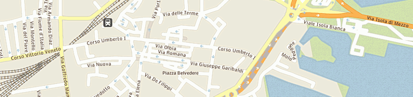 Mappa della impresa piro giovanni marco a OLBIA