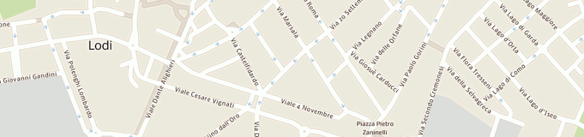 Mappa della impresa alfa allarmi srl a LODI