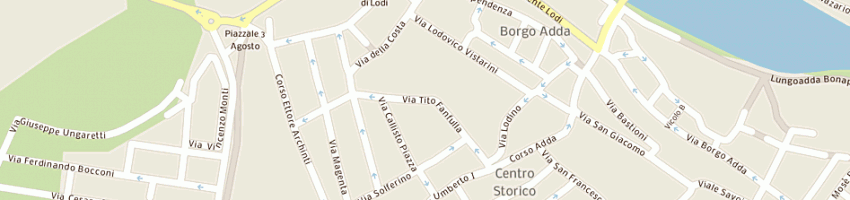 Mappa della impresa parrocchia santa maria assunta a LODI