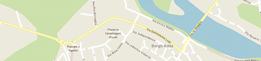 Mappa della impresa il pomerio srl a LODI