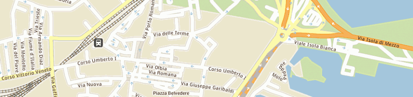 Mappa della impresa mariage di pagano a OLBIA