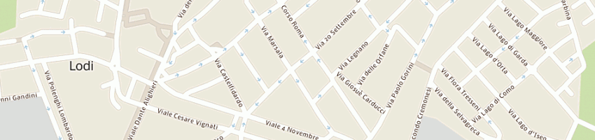 Mappa della impresa getro service srl a LODI