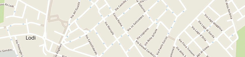 Mappa della impresa paul ann srl a LODI