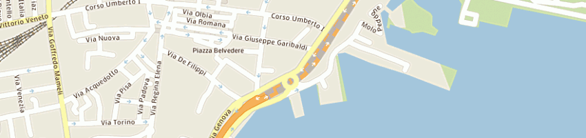 Mappa della impresa asara avv antonio studio legale antonio martino a OLBIA