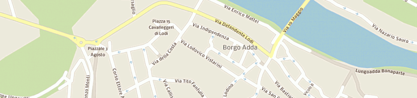 Mappa della impresa media e grafica di dacco' paolo a LODI