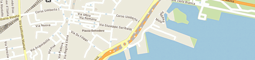 Mappa della impresa sarda world granit srl a OLBIA
